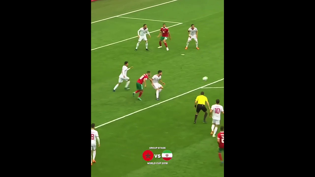 Morocco vs Iran World Cup 2018 🏆 #football #highlights