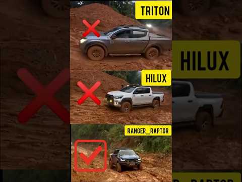 Mud Mayhem Showdown: Hilux vs Triton vs #Ranger Raptor!