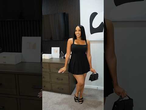 Summer Date Night Look 🥰🥂🖤 #styletips #grwm #fashionhaul