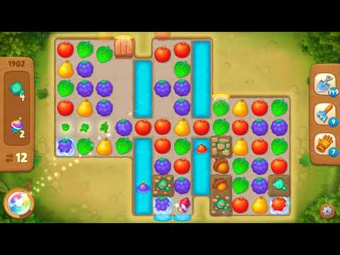 Gardenscapes Area 9 Day 1 Level 1902 - No Boosters Or Hacks