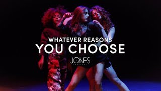 Whatever Reasons You Choose - The Jones Project | Artist Request
