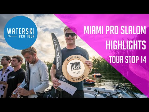 Miami Pro Slalom: Final Highlights - Waterski Pro Tour Stop 14