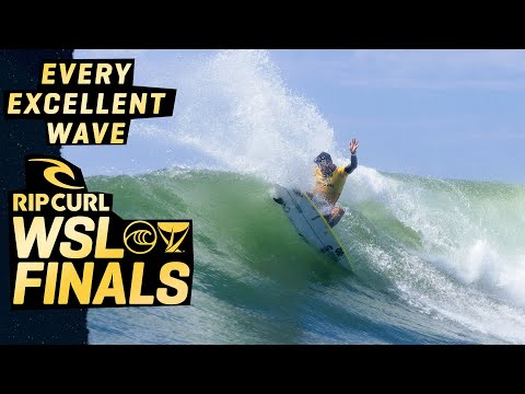 EVERY EXCELLENT WAVE Rip Curl WSL Finals 2023
