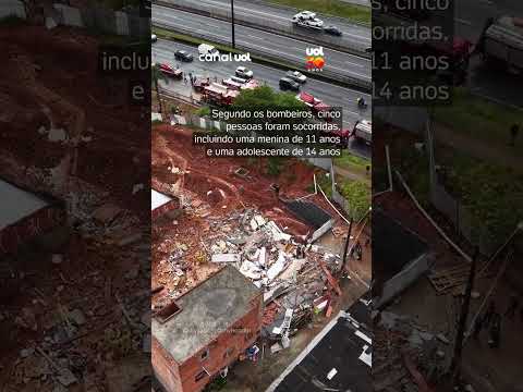 Desabamento em São Bernardo do Campo (SP): prédio virou pilha de destroços