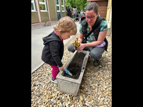 Egy család, egy palánta program a Szemünk Fénye Bölcsődében