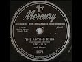 Rex Allen THE ROVING KIND record quality demonstration