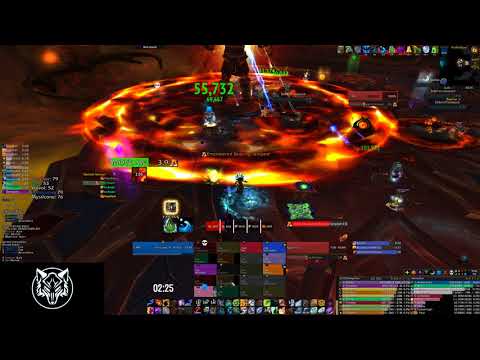 Mana vs Mythic Aggramar Resto Shaman PoV
