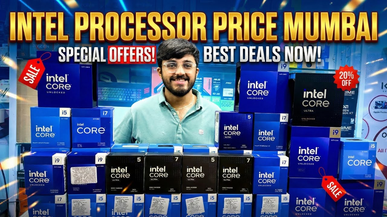 MUST WATCH !🔥Latest Intel CPU Prices in Mumbai 2026 | Best Pc Build store in Mumbai #processor
