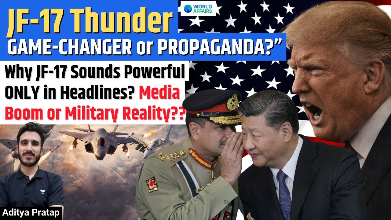 JF-17 Thunder and the Power of Media Narratives in Modern Warfare