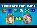 Geometry Dash ACHIEVEMENT RACE Vs AeonAir