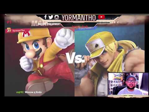 Super Smash Bros. Ultimate | Mario vs Terry