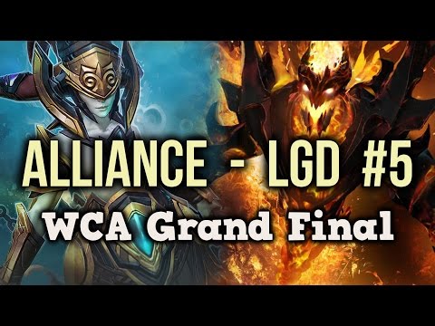 Alliance vs LGD Highlights WCA 2015 GRAND FINAL Game 5 Dota 2