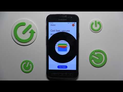 How to Manage Google Wallet App in SAMSUNG Galaxy Xcover 4s