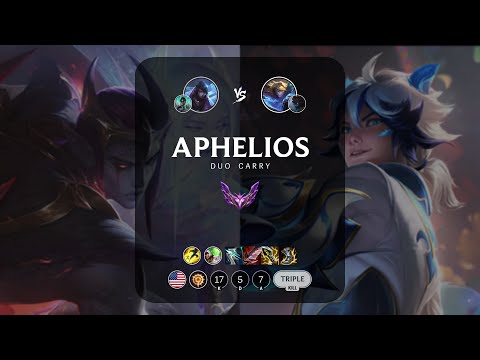 Aphelios ADC vs Ezreal - NA Master Patch 13.5