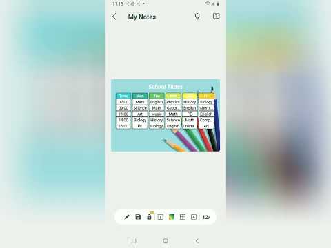 Sticky Notes Widget
