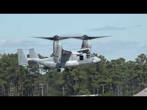 MCAS Cherry Point Air Show 2021 MV-22B Osprey Demo