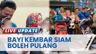 Kondisi Bayi Kembar Siam seusai 10 Hari Jalani Operasi di RS Saiful Anwar Malang, Mulai Membaik