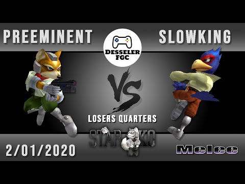 Preeminent vs Slowking - Star KO 18 - Losers Quarters - SSBM