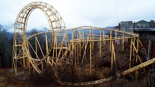 Abandoned Theme Park on Top of a Mountain - Ghost Town in the Sky