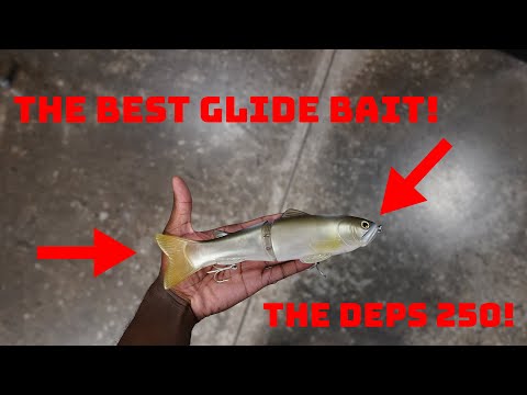 This Is The Best Glide Bait On The Market! The Deps 250! Bait Breakdown!