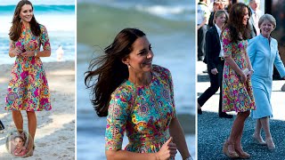 Princess Catherine Steals the Spotlight in a Zimmermann Dress and Wedge Heels
