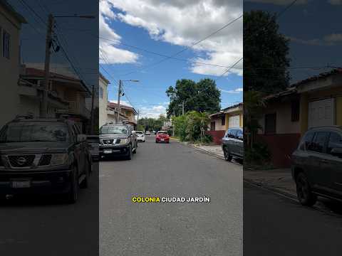 Colonia Ciudad Jardín en San Miguel El Salvador Tour