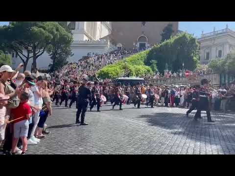 Festa della Repubblica Italiana- 2 Giugno 2022 : Marina Militare e la Banda musicale