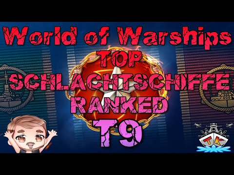 Top Schlachtschiffe T9 für RANKED in World of Warships