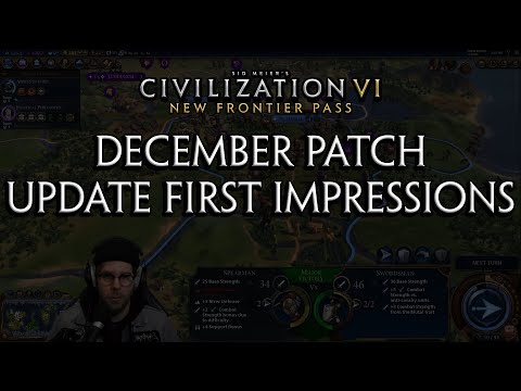 December Game Update First Impressions - Civ 6 New Frontier Pass