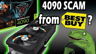 Warning about Best Buy Open Box program. 4090 scam