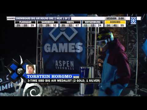 Winter X Games 2012: Horgmo's Top Runs (Big Air Round 1)