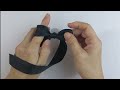 How to tie the perfect bow | DIY ribbon bow | How to make simple satin bow
