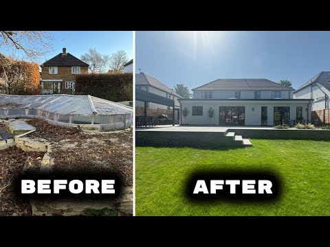 My £30k Garden Renovation | 6 weeks in 10 minutes