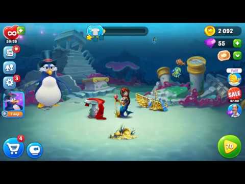Fishdom - Level 66 - 70 - Gameplay