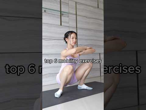 📌 TOP 6 MOBILITY EXERCISES ▸ Improve your Range of Motion🏋️