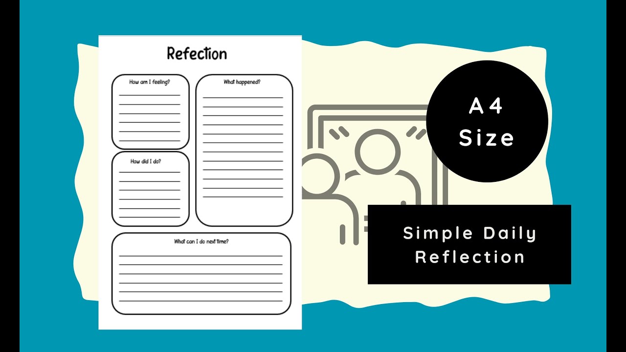 How to create simple daily reflection template