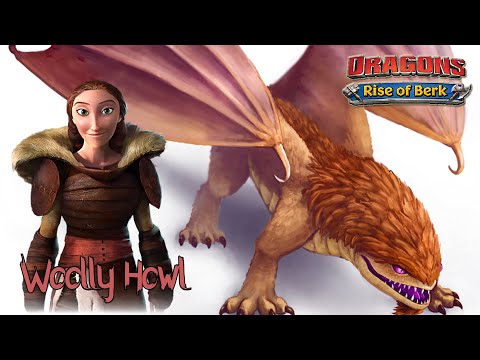 Dragons: Rise Of Berk | New Dragon Woolly Howl FUZZBUCKET Max Level Titan!