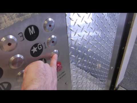 Kone Traction Freight Elevator At Kay Bailey Hutchison Convention Center (Camera Trio)