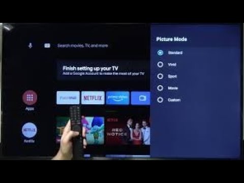 How to Adjust Screen Settings XIAOMI Mi TV 4S – Change Picture Mode