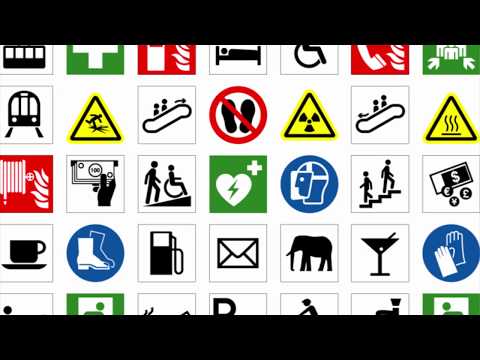 Iso symbols for safety signs and labels