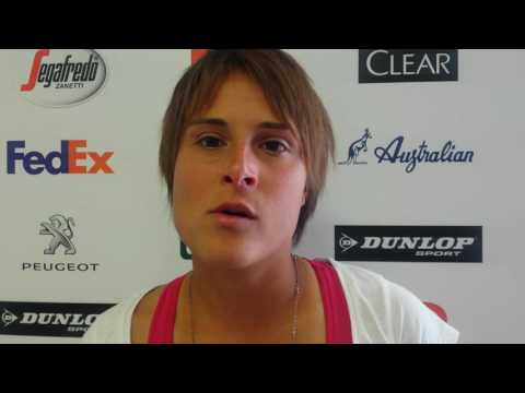 Claudia Giovine dalle Pre-Qualy di Terni agli Internazionali di Roma