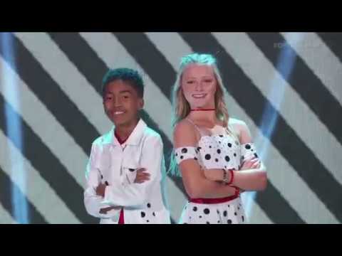 Miles Brown & Rylee Arnold DWTS Juniors Week 1 Salsa