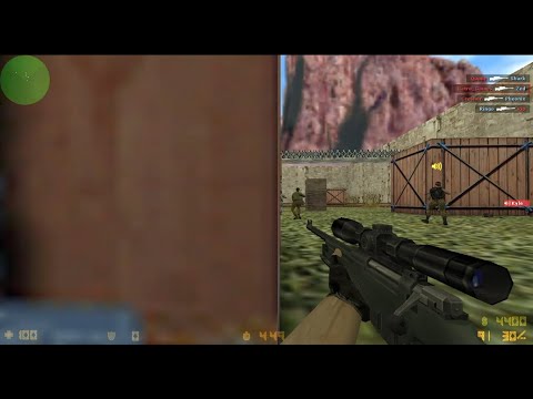 Counter-Strike 1.6 Gameplay (Expert Difficulty) | Aim_AWP | Terrorists