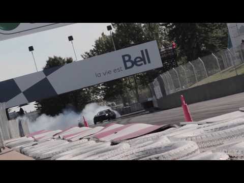 Martin Langlois Leading Alex Gosselin - Formula Drift Canada Round 3 2015