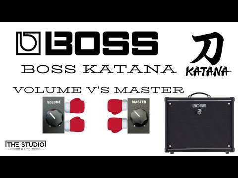 Boss Katana - Volume Vs Master What is Best?