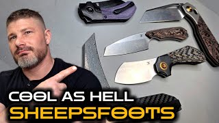 Cool Ass New Sheepsfoot Blades