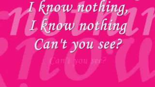 Lovestoned - I know nothing + lyrics