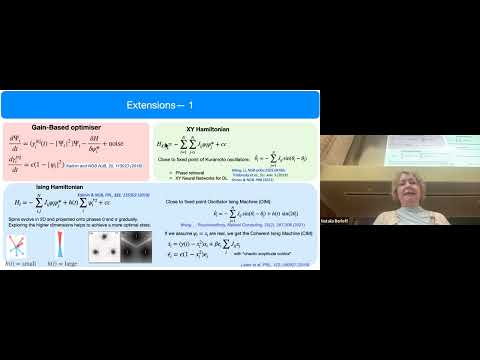 Workshop on Rivals to Quantum Computing - Natalia Berloff