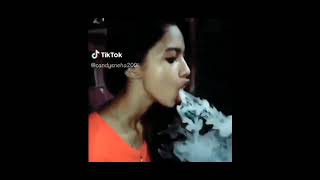 Girls Smoking Tiktok Video // #tiktokindia #funnyt