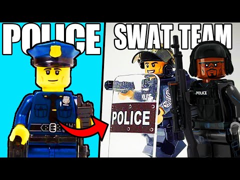 Upgrading LEGO SWAT Team WEAPONS...